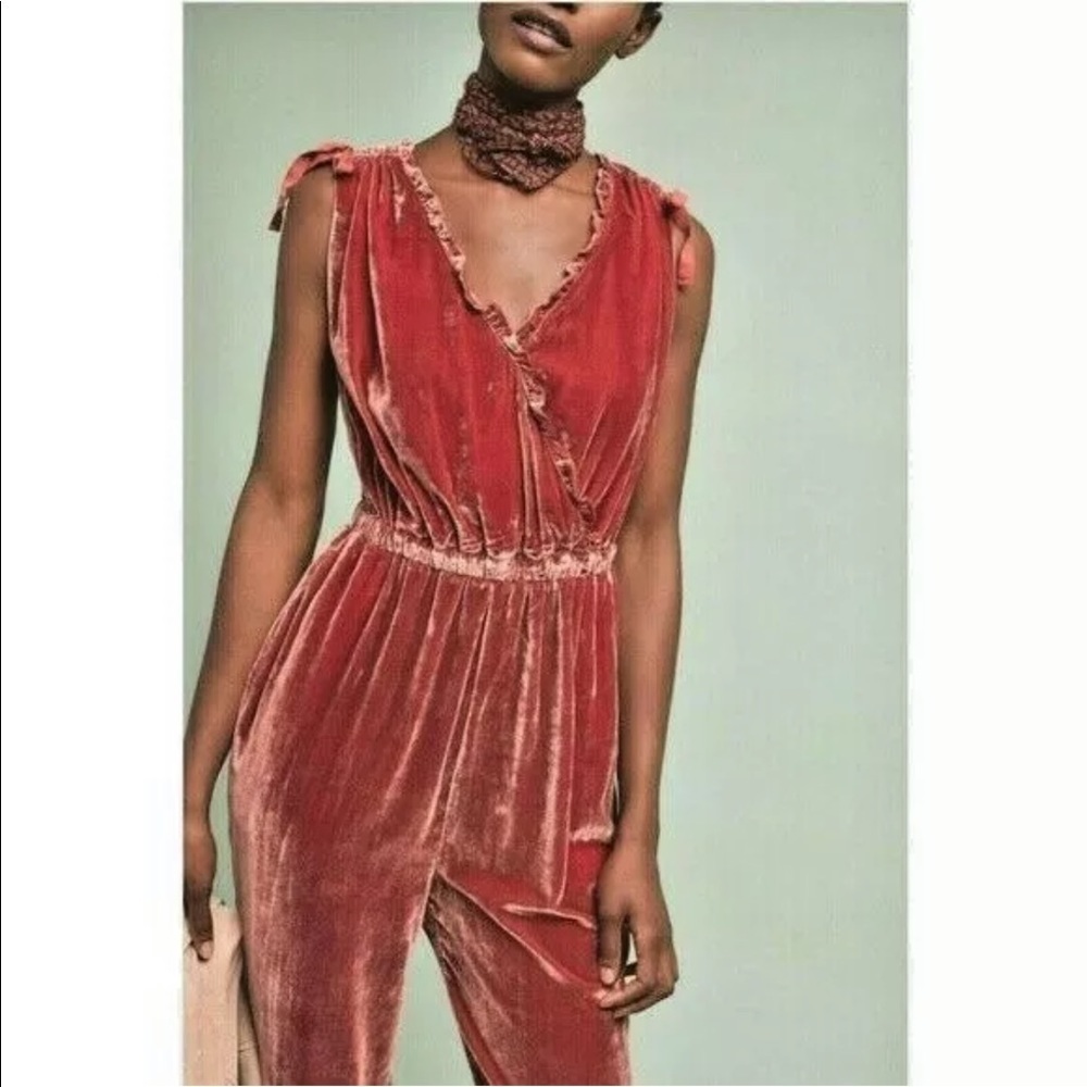 Anthropologie trivota birds of paradise jumpsuit - Picture 3 of 6